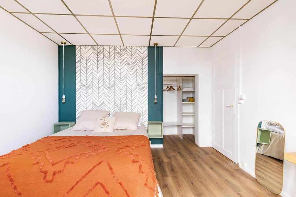 Appartement Cozy En Face De La Gare - Saint-Brieuc Dış mekan fotoğraf