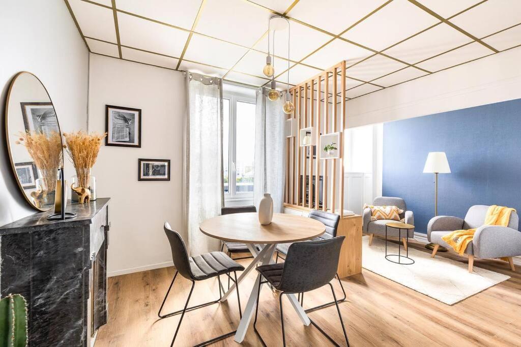 Appartement Cozy En Face De La Gare - Saint-Brieuc Dış mekan fotoğraf