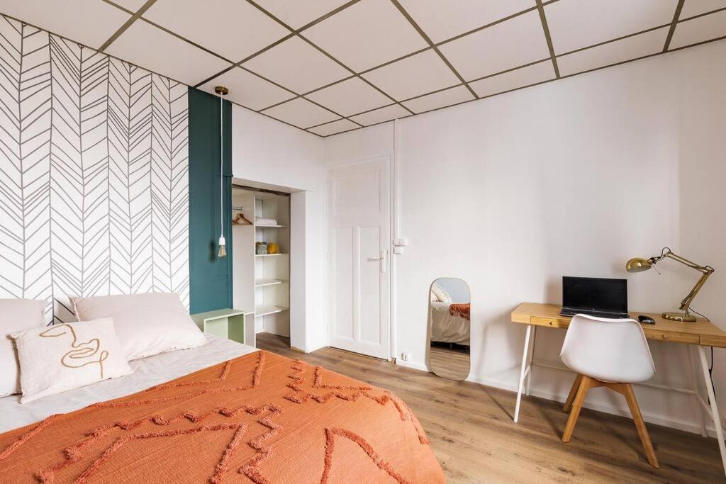 Appartement Cozy En Face De La Gare - Saint-Brieuc Dış mekan fotoğraf