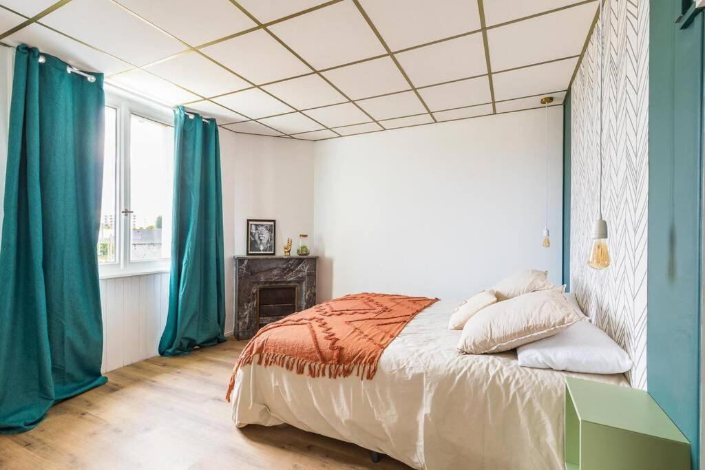 Appartement Cozy En Face De La Gare - Saint-Brieuc Dış mekan fotoğraf